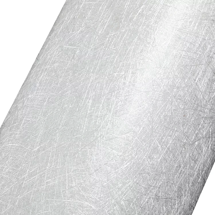 Emulsioonseotud klaaskiust tükeldatud kiudmatt