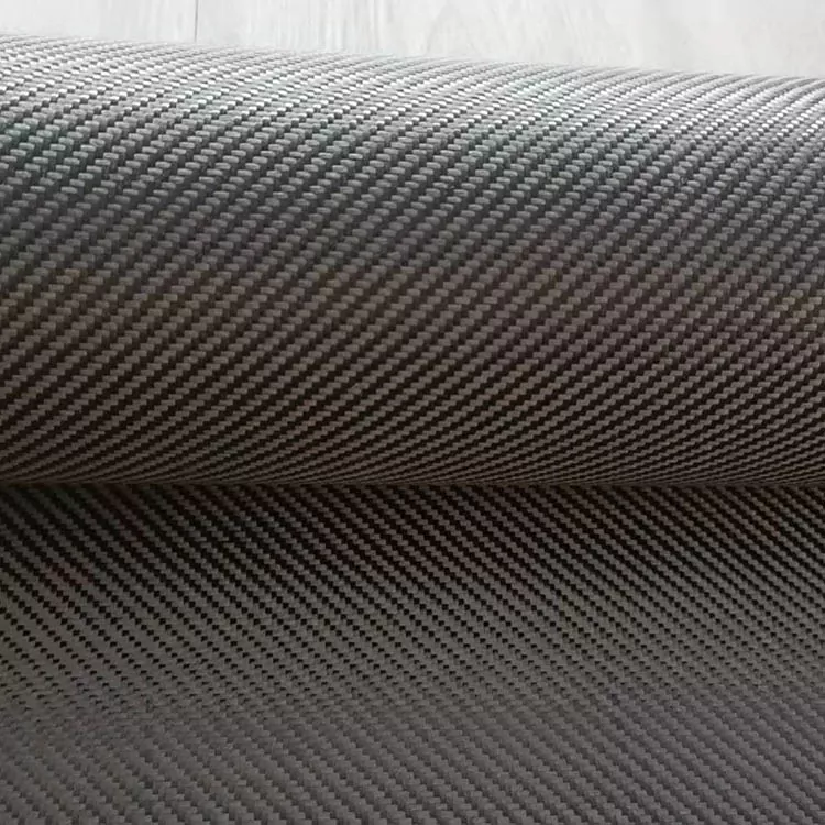 Twill Weave süsinikkiust kangas